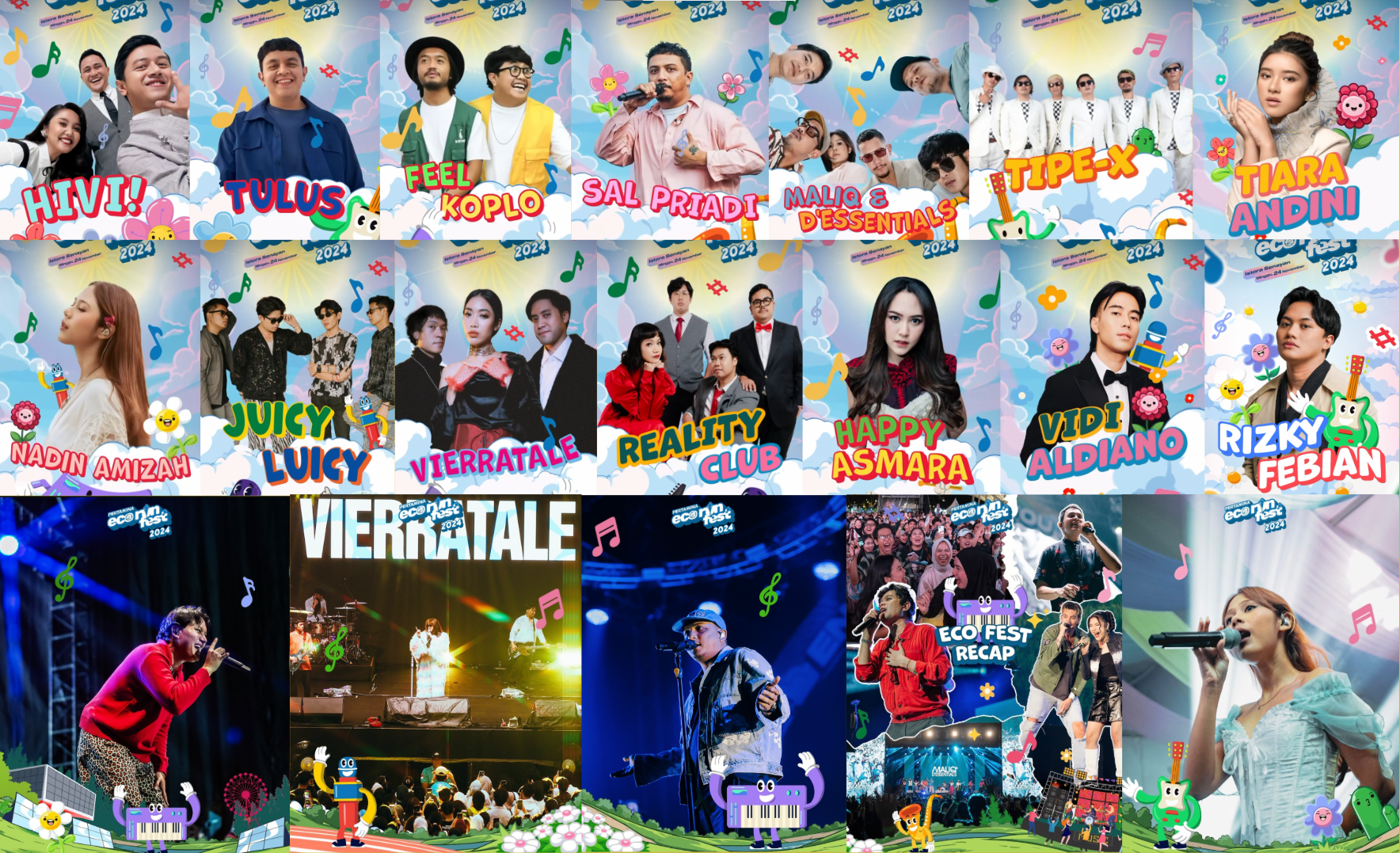 LOCAL ARTIST ONLY - ECO RUN FEST 2024 by PERTAMINA JAKARTA 2024